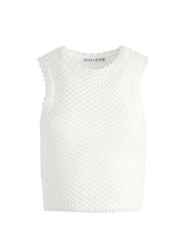 Women Alice and Olivia Amity Tank