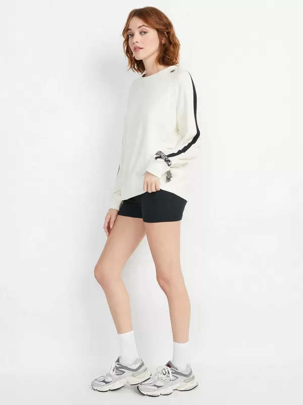 Women Alice and Olivia A+O X Big Feelings Alli Slouchy Crewneck