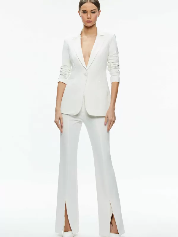 Women Alice and Olivia Breann Fitted Blazer