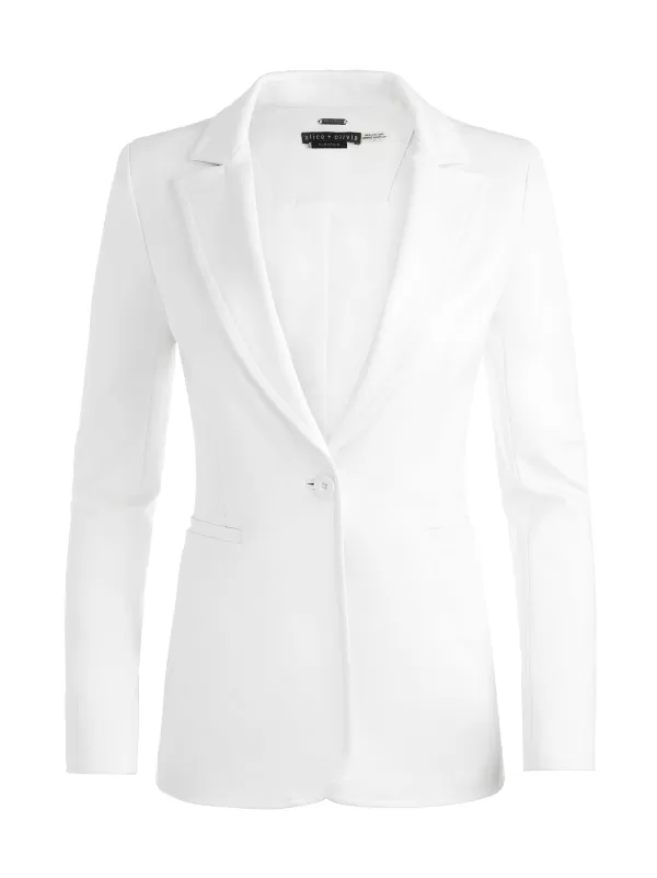 Women Alice and Olivia Breann Fitted Blazer