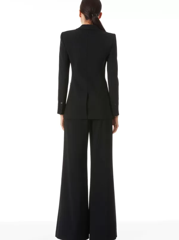 Women Alice and Olivia Breann Long Fitted Blazer