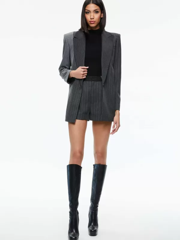 Women Alice and Olivia Colley Notch Collar Blazer