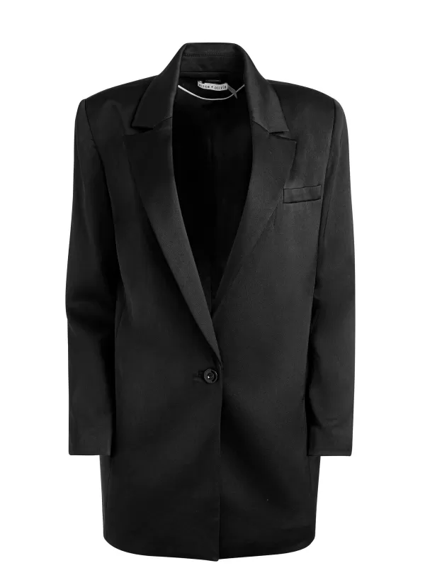 Women Alice and Olivia Colley Oversized Blazer