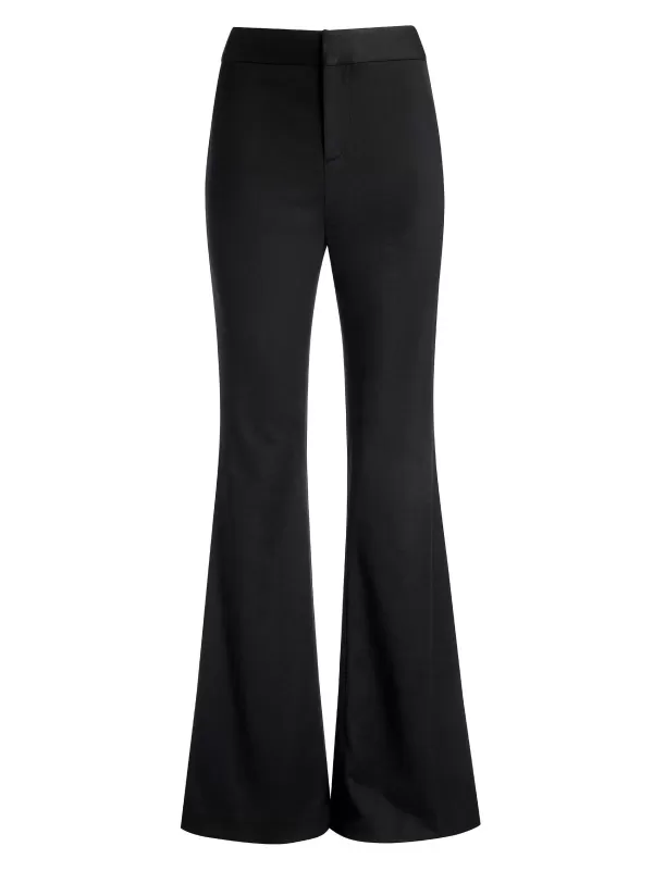 Women Alice and Olivia Deanna High Waisted Bootcut Pant