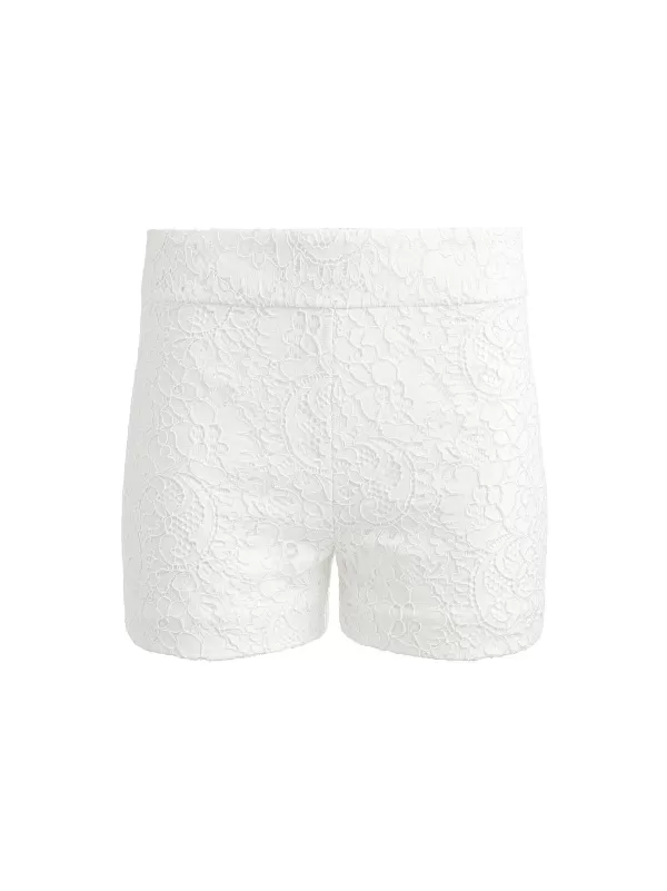 Women Alice and Olivia Dunn Lace Short