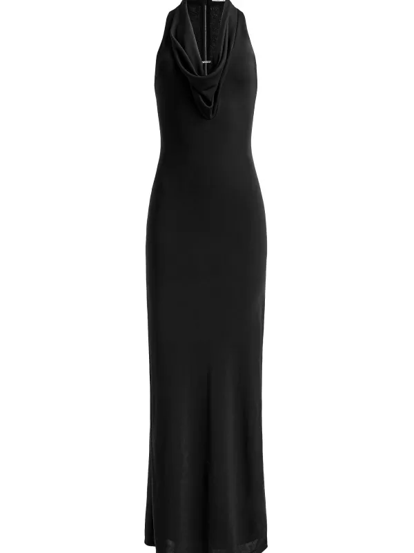 Women Alice and Olivia Electra Cowl Neck Maxi Dress