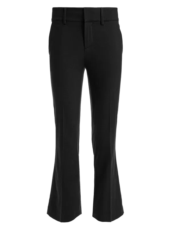 Women Alice and Olivia Janis Low Rise Cropped Flare Pant