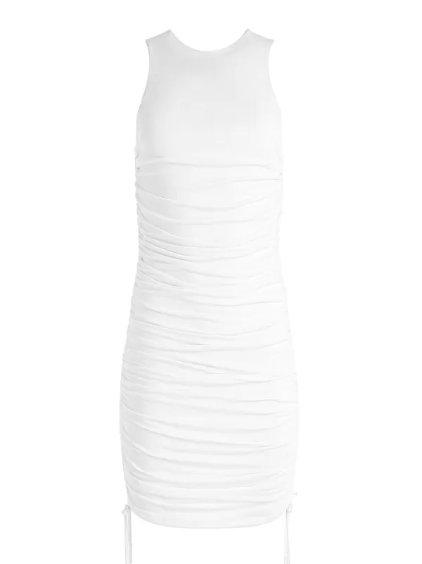 Women Alice and Olivia Katherina Ruched Fitted Dress