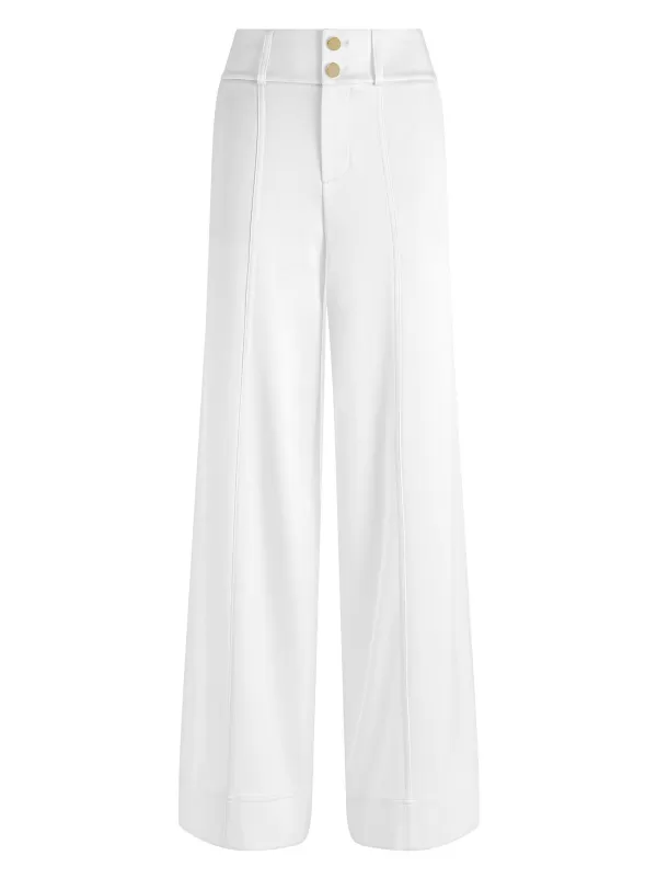 Women Alice and Olivia Mame High Rise Wide Leg Pant