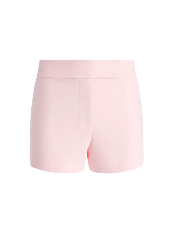 Women Alice and Olivia Mara Crossover Waistband Clean Short