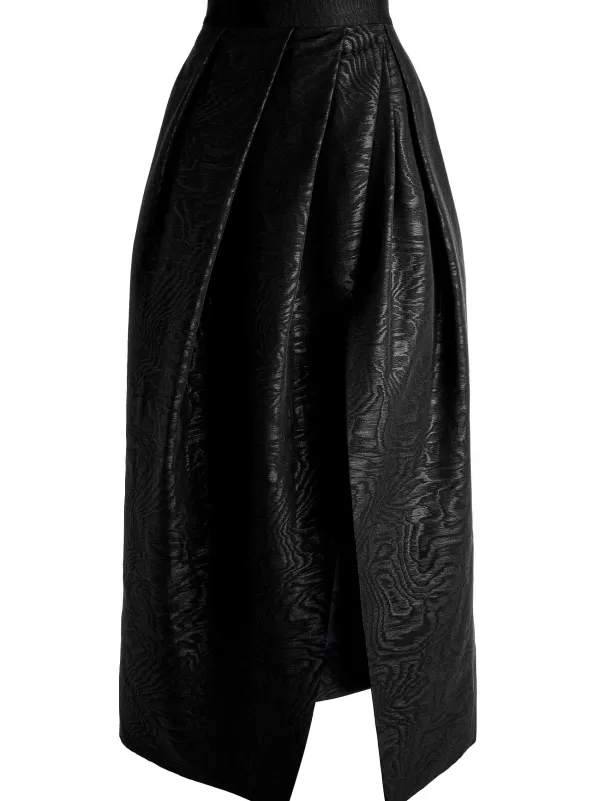 Women Alice and Olivia Margarite Pleated Ballgown Skirt