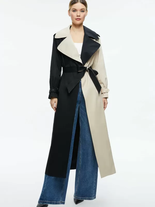 Women Alice and Olivia Nevada Trench Coat