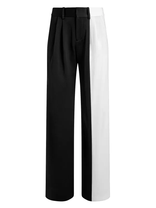 Women Alice and Olivia Pompey Color Block Pant