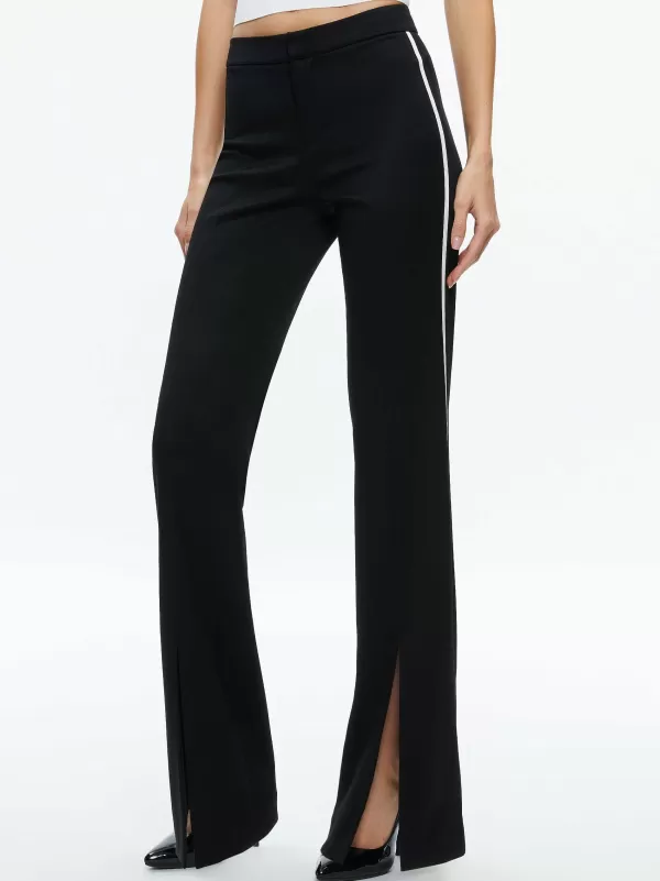 Women Alice and Olivia Princess Contrast Piping Pant