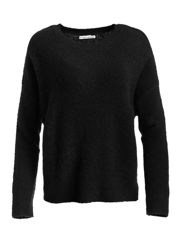 Women Alice and Olivia Roma Slouchy Pullover