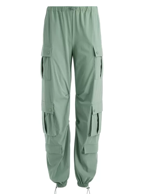 Women Alice and Olivia Shara Mid Rise Parachute Cargo Pants