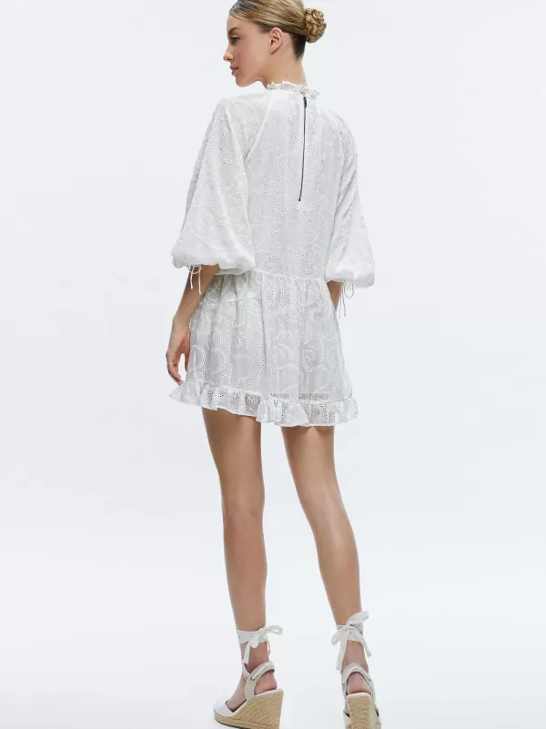 Women Alice and Olivia Sherrie Gathered Tunic Dress